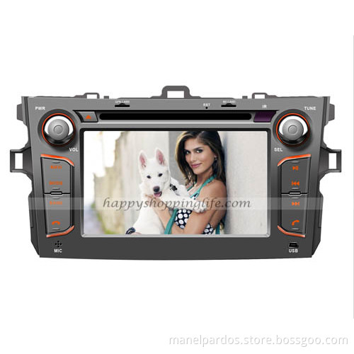 Android Car DVD player with GPS 3G Wifi for Toyota Corolla